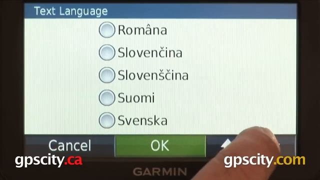 Garmin nuvi 30 40 & 50: Setting Options @ gpscity.com смотреть онлайн