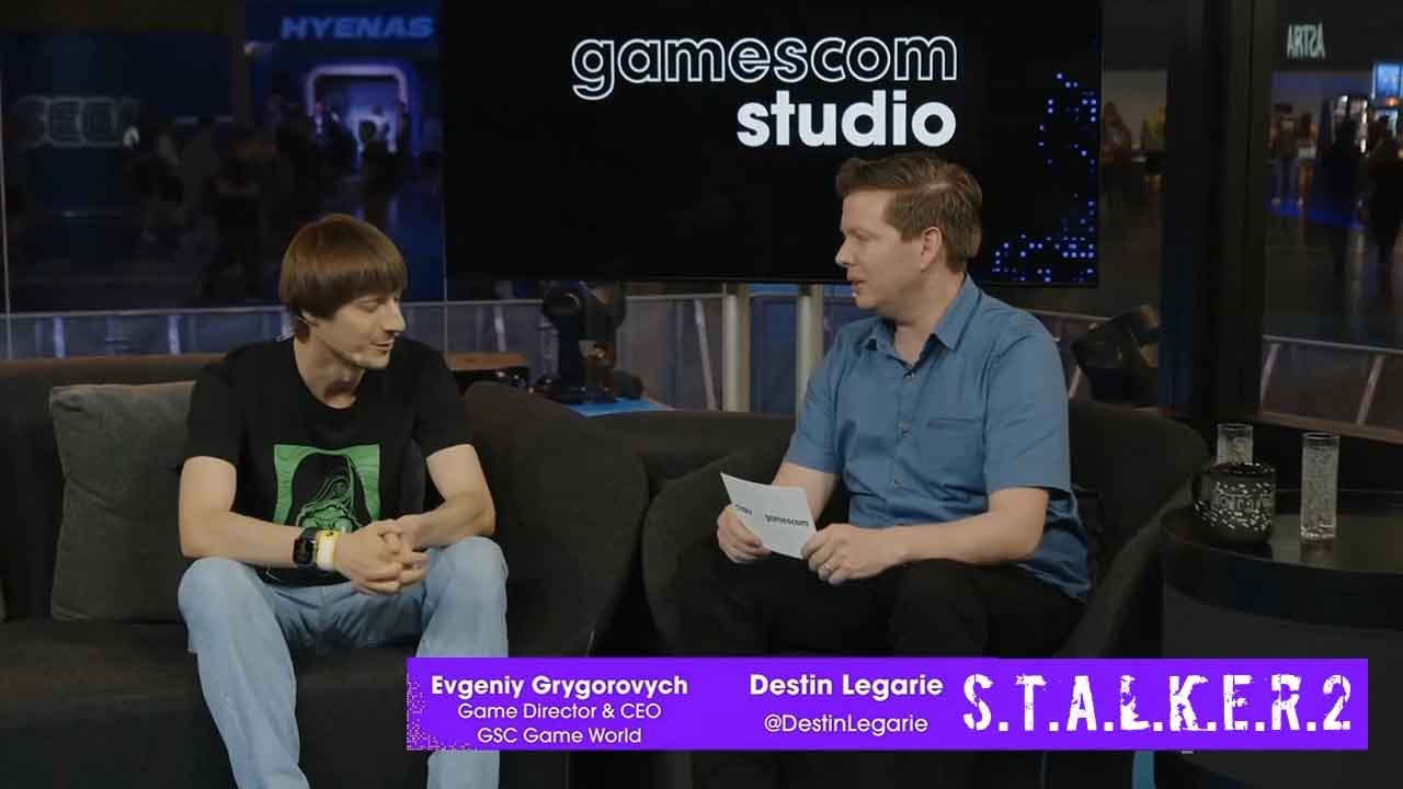 Евгений Григорович о S.T.A.L.K.E.R. 2 на GAMESCOM 2023 (интервью) смотреть онлайн