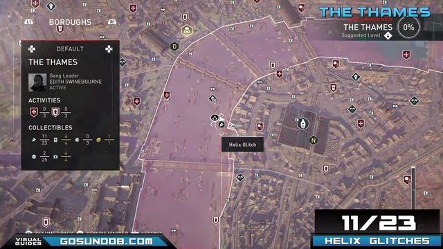 Assassin's Creed Syndicate - All Helix Glitches The Thames Locations Guide смотреть онлайн