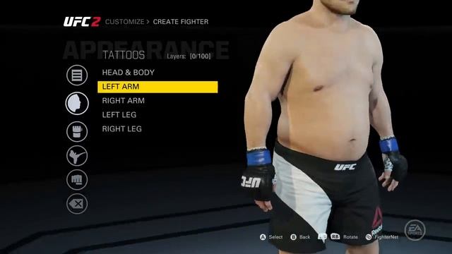 UFC 2 - создание бойца смотреть онлайн