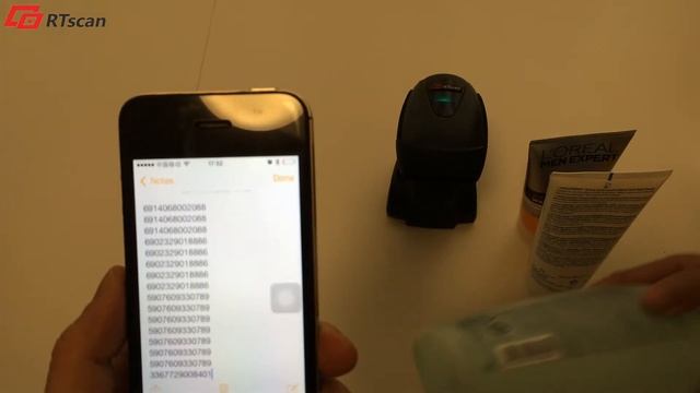 Bluetooth Cordless 1D Bar Code Reader смотреть онлайн
