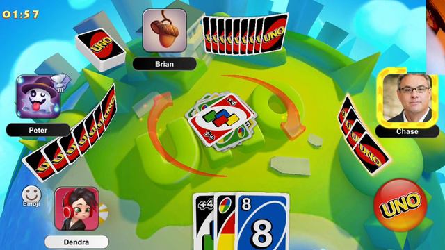 Uno Mattel card game смотреть онлайн