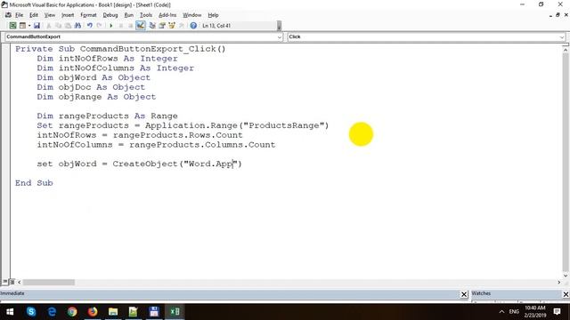 How to Export Excel Data to Word via VBA смотреть онлайн