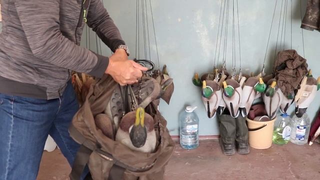 Мои утиные чучела для охоты. Оснастка. смотреть онлайн