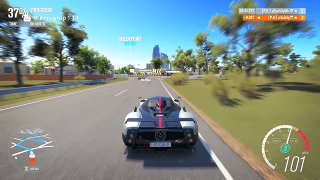 Forza Horizon 3 - Pagani ZONDA RACE vs ROAD CHALLENGE!!! (w/xStark3y90x) смотреть онлайн