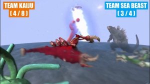 Kaiju vs Sea Beast Turf War | SPORE