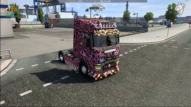 ETS2 1.42 Renault T PRD with 3 engine sound смотреть онлайн