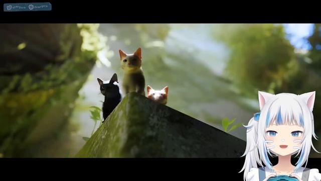 Gura during a really sad cut scene: смотреть онлайн