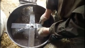 Мощная Соломорезка  своими руками
