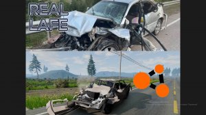 Авария онованая на реальных событиях 15 в BeamNG