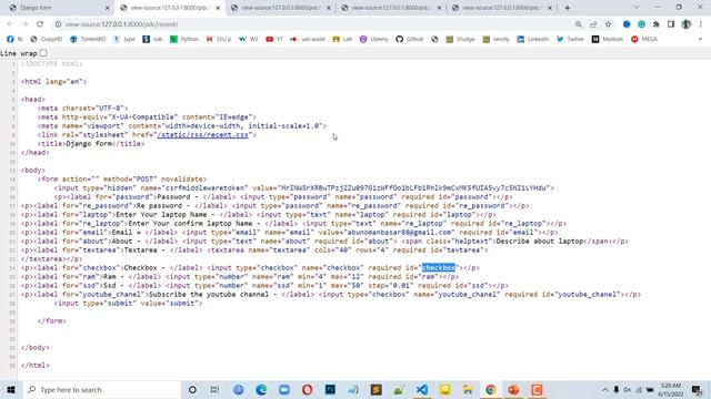 Day-36 - How to Styling Django Form Using CSS (static file). смотреть онлайн
