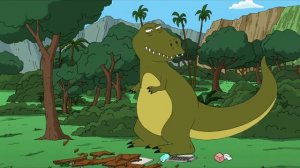 Гриффины - Тирекс который хочет подрочить