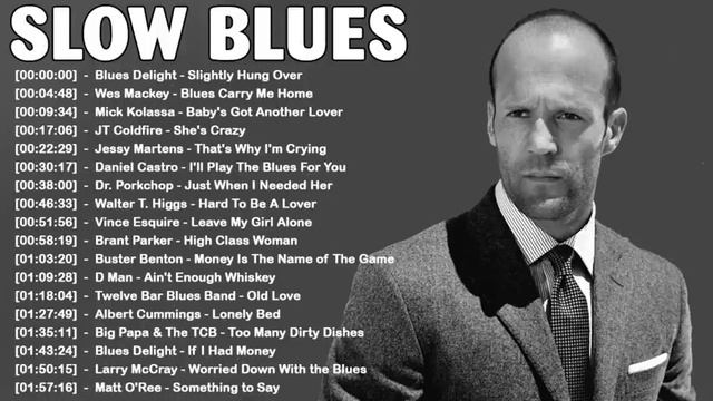 Best Slow Blues Music   Best Of Electric Guitar Blues Music All Time   Chicago Blues Music