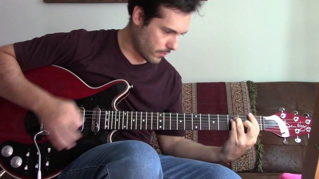 Queen. Friends Will Be Friends - Guitar Solo - Brian May Amplitube, Red Special Guitar смотреть онлайн