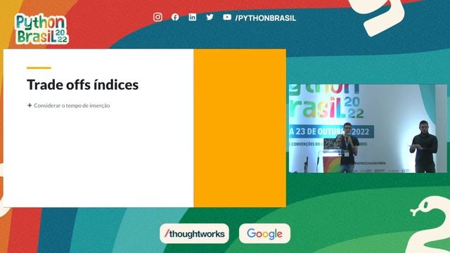 Queries performáticas com ORM em Python, Django e Postgres - Thiago Ferreia [PyBR2022] смотреть онлайн