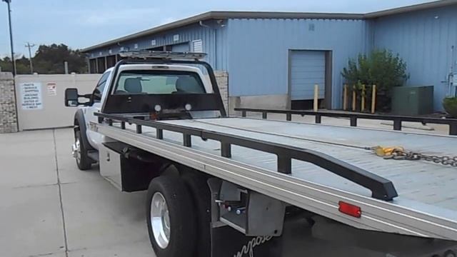 2014 Ford F550 4x4 with Vulcan 19.5ft Aluminum Bed смотреть онлайн