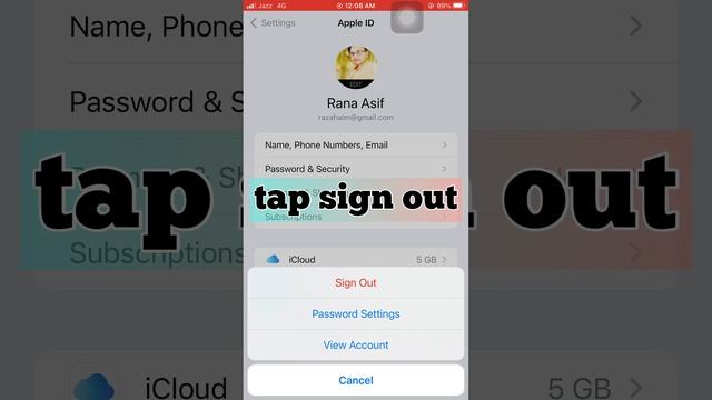Delete Apple ID | No Password | No Passcode | No Copmuter || смотреть онлайн