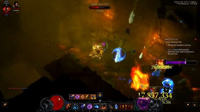 [Diablo 3] Tal Rasha's Elements HYDRA ELEMENTALIST Build Guide (GRift 50 Solo Gameplay) смотреть онлайн
