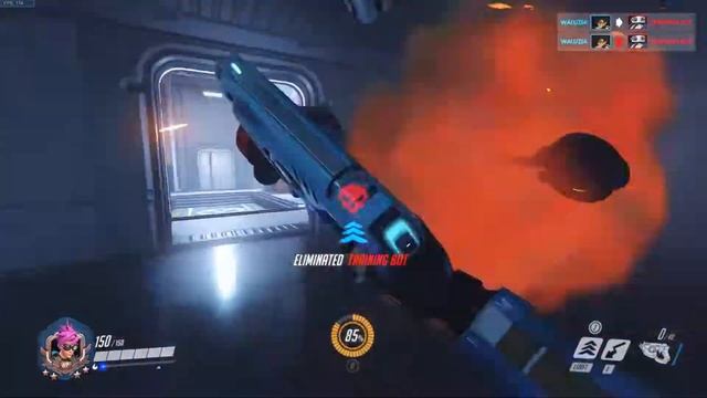 Overwatch Sound Effects - Tracer  (in Punk Skin) - 