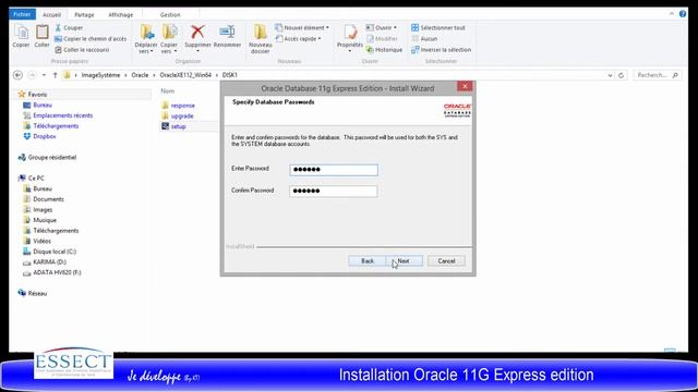 Installation Oracle 11GEE смотреть онлайн