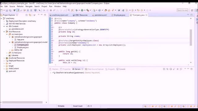 JPA one-to-many eclipse project #4 - Creating java application смотреть онлайн