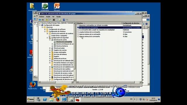 Solucion " error la contraseña " Windows 2008 server смотреть онлайн
