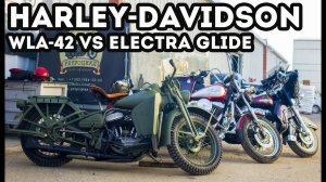 Мотоцикл HARLEY DAVIDSON WLA 42. Восстановлен мотоателье Ретроцикл