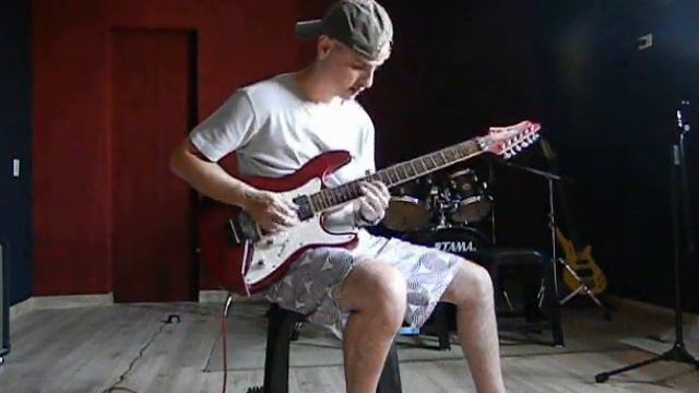 Hard Rock Guitar Improvisation смотреть онлайн