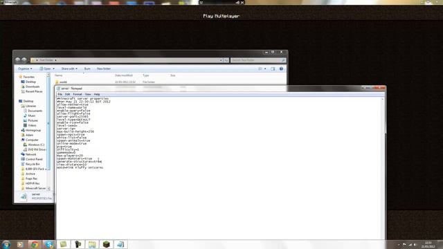 How to: Make a Minecraft Multiplayer Server 1.4.6, In Depth Explanation and All the basics смотреть онлайн