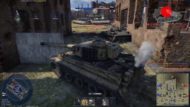 War Thunder Tiger H1 Full Downtier смотреть онлайн