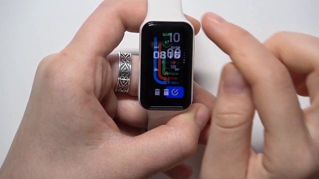 Как поменять циферблат часов SMARTWATCH AMAZFIT BAND 7 - Настройки интерфейса AMAZFIT BAND 7 смотреть онлайн