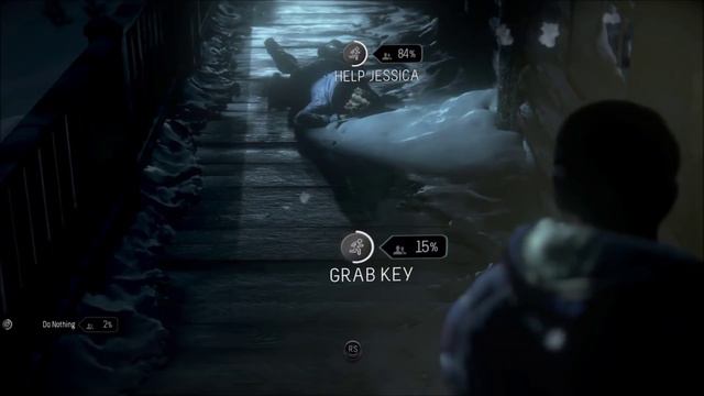 Mike Does Nothing / Miss QTEs While Being Chased with Jess | Until Dawn смотреть онлайн