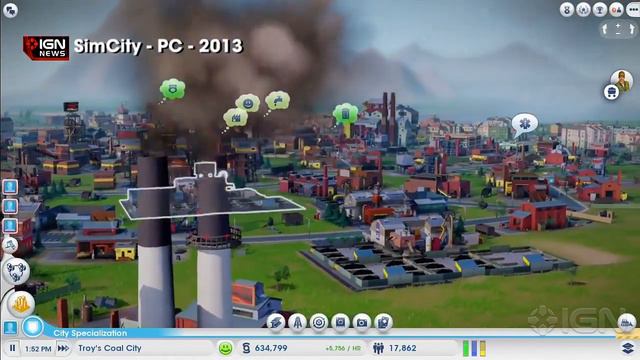IGN News - SimCity Marketing Pulled by EA смотреть онлайн