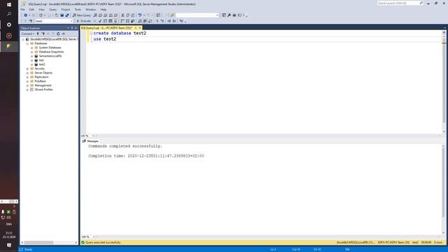 T-SQL - Создание и удаление БД - 5 смотреть онлайн