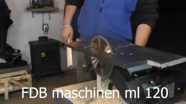Многофункциональный деревообрабатывающий станок FDB Maschinen ML 120 смотреть онлайн