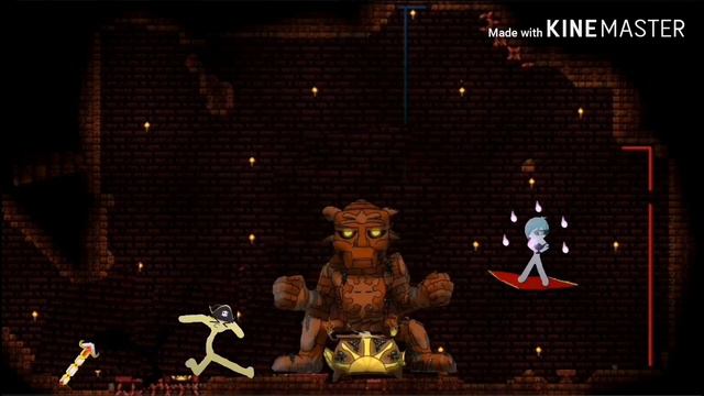 Stickmen vs Golem Terraria animation (fanmade) смотреть онлайн
