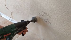 Коронка по кирпичу и бетону 70 мм. Сверление, установка подрозетников.