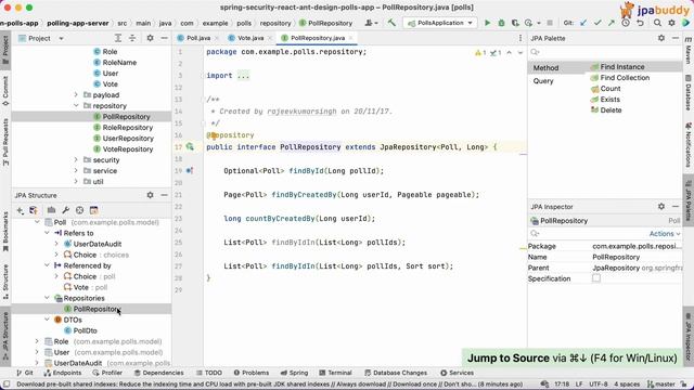 Explore JPA Entities and Associations in a Data-Centric View of the Project | JPA Buddy смотреть онлайн