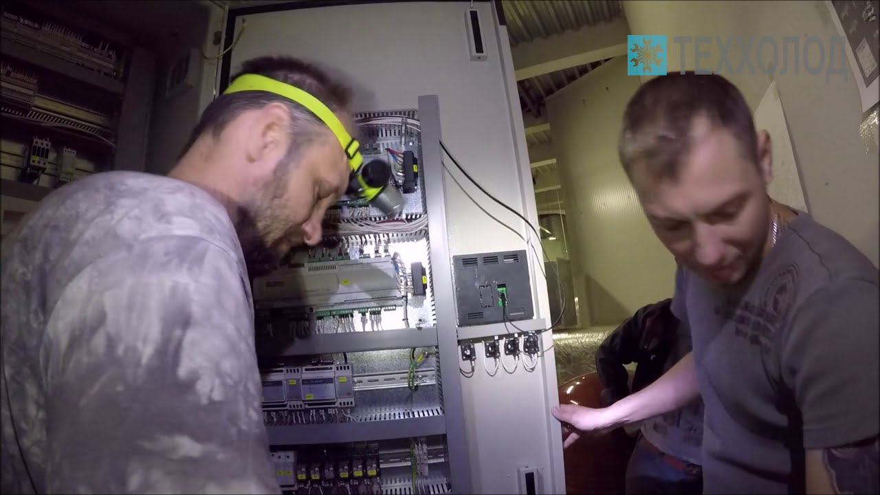ТЕХХОЛОД - диагностика чиллера смотреть онлайн