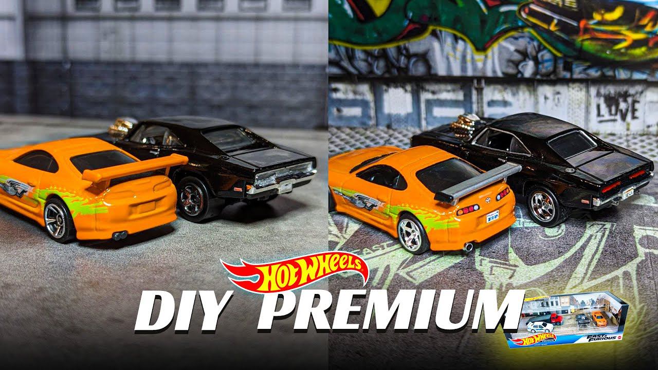 #hotwheels #fastandfurious ДОПИЛИЛ мейн Супру и Чарджер хот виллс из 5 пака Форсажа в ПРЕМИУМ