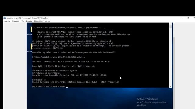 Instalacion de Oracle 12c, Creacion de Listener, Tablespace, Usuarios y instancias en Oracle. смотреть онлайн