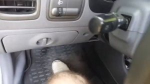 Сброс давления в топливной системе Hyundai Accent