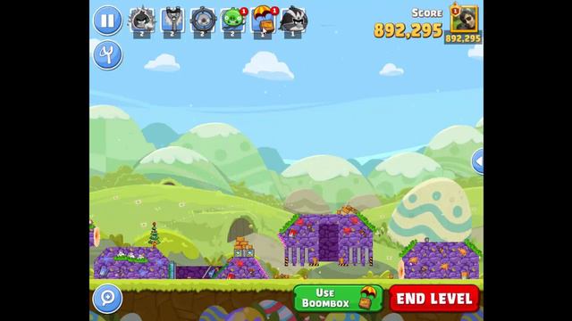 Angry Birds Friends Tournament bunny business All levels best scores 3 stars Walkthrough смотреть онлайн