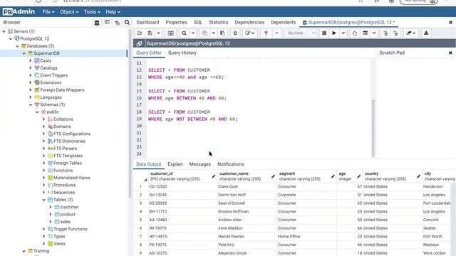 SQL Regular Expression смотреть онлайн