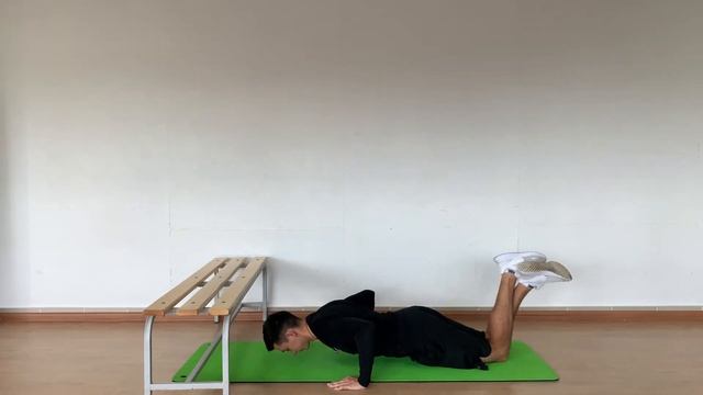 Отжимания с колен смотреть онлайн