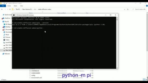 upgrade pip version in python windows | pip upgrade command | pip update new version 23.2.1 #pip