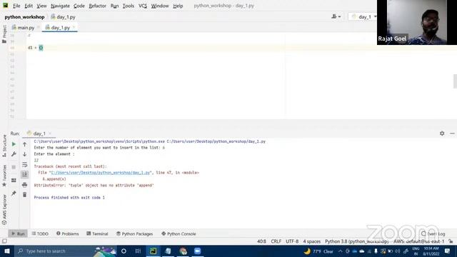 Online Python Workshop KIT & IT UNIMA смотреть онлайн