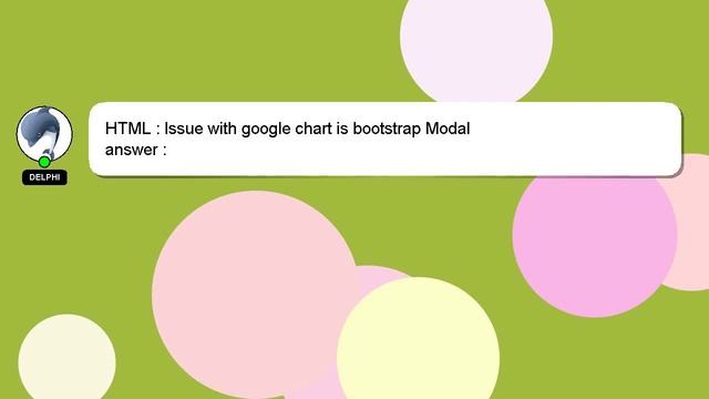 HTML : Issue with google chart is bootstrap Modal смотреть онлайн