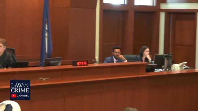 Witness Vapes & Starts Driving During Testimony