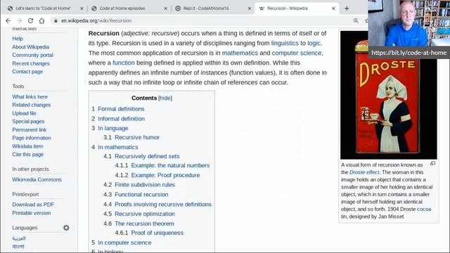 Code at Home Ep.16 - recursion (noun): for a definition, see 'recursion' смотреть онлайн